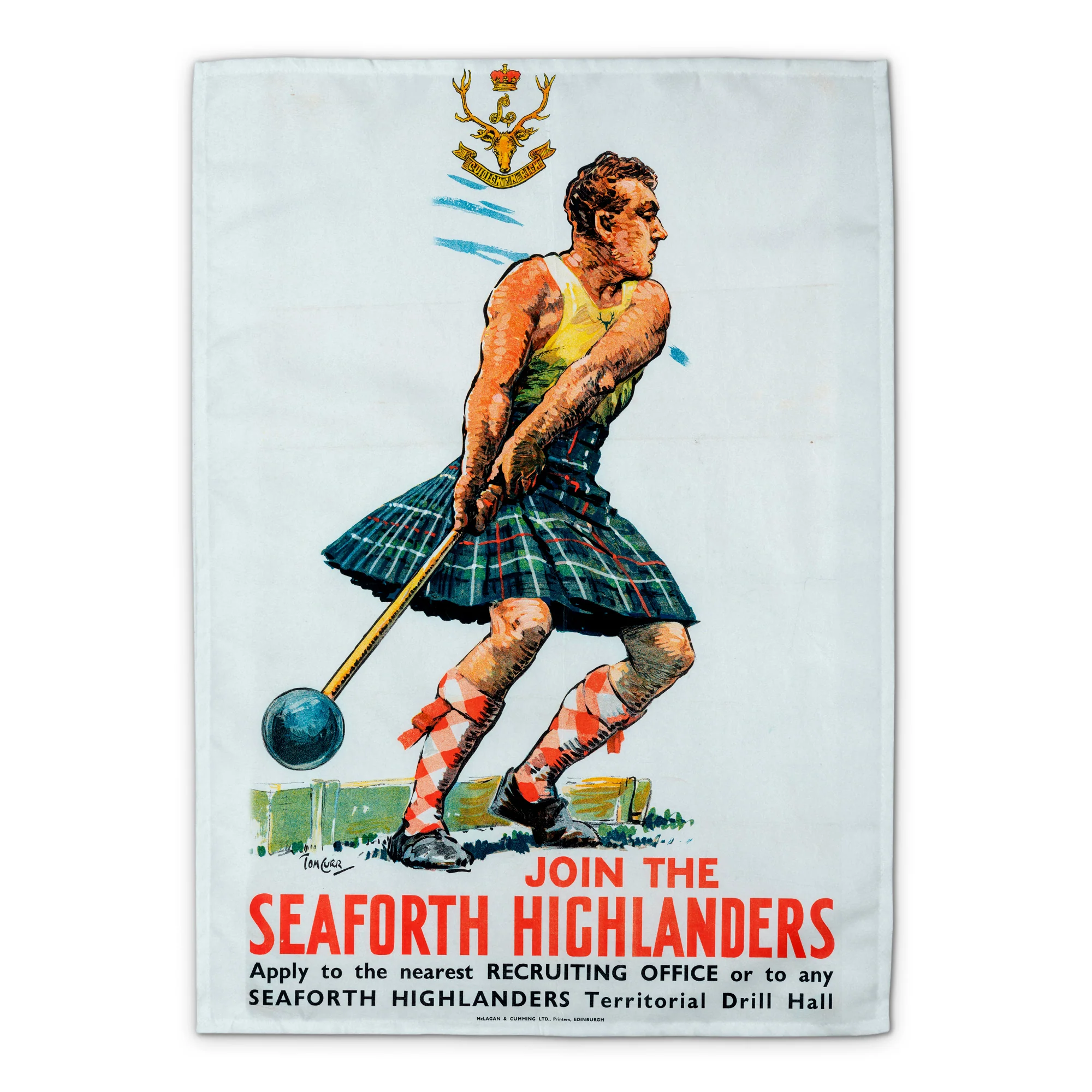Tea Towel - Join the Seaforth Highlanders