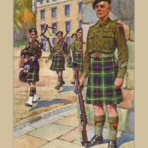 Card - Seaforth Highlanders