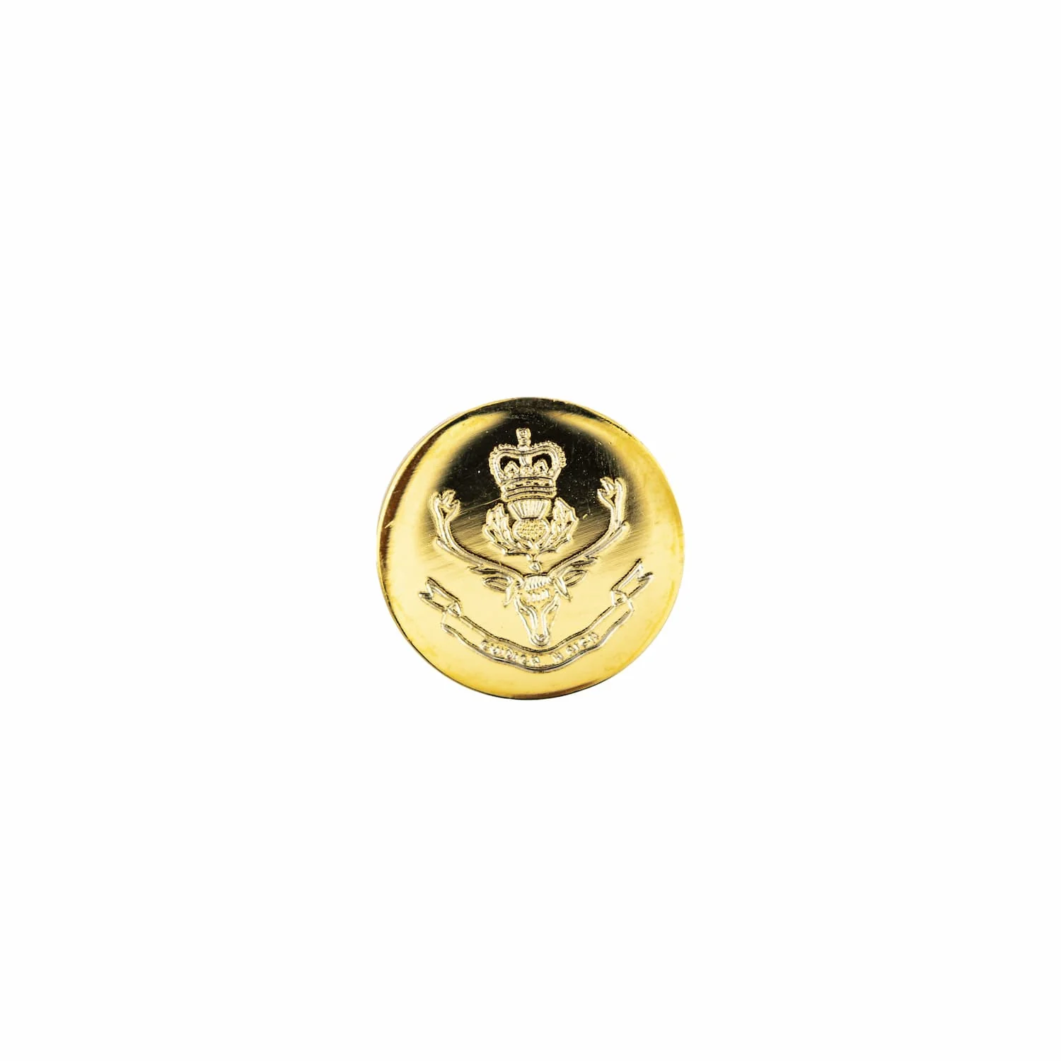 Queen's Own Highlanders (Seaforth and Camerons) Blazer Button (Large)