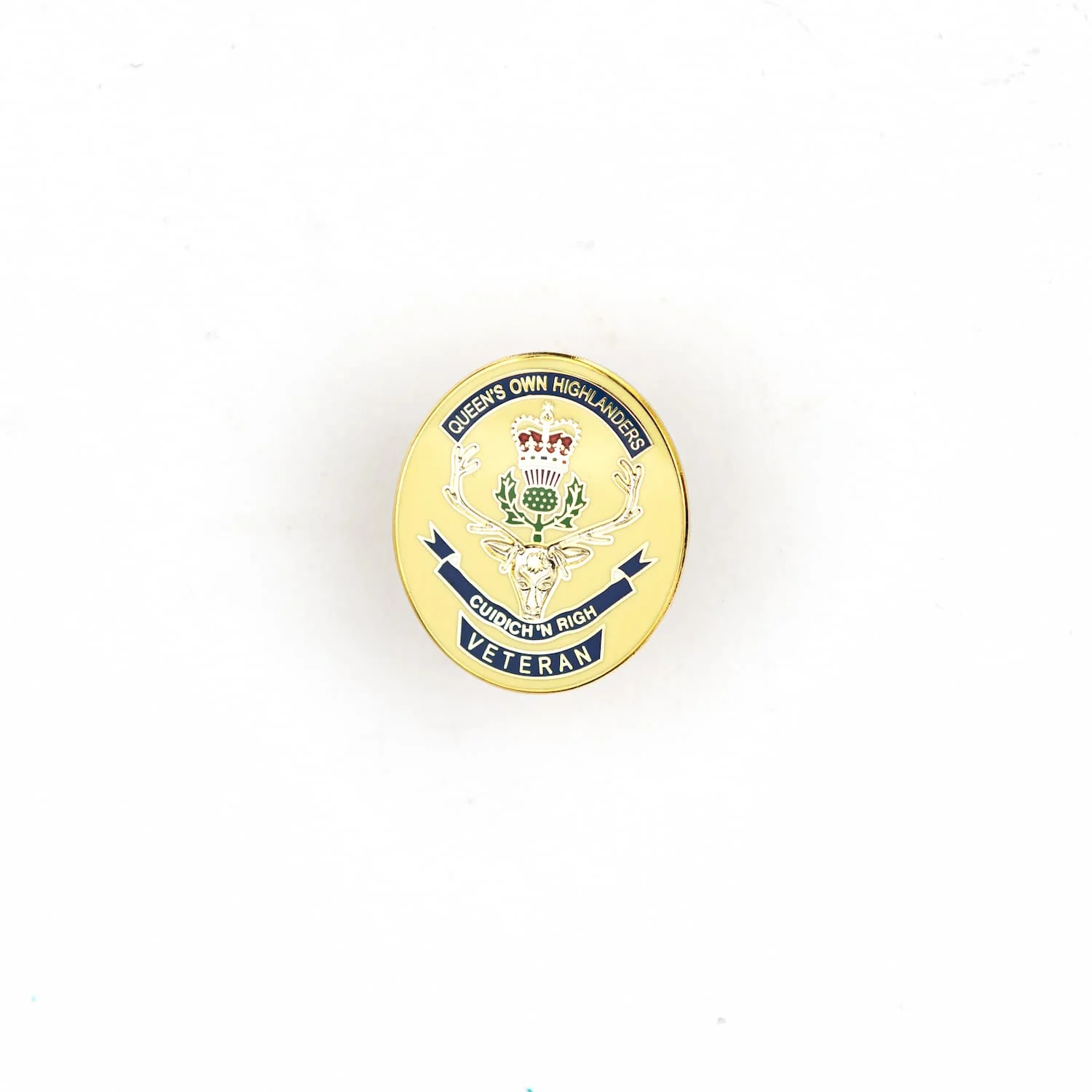 Queen's Own Highlanders Veterans Badge