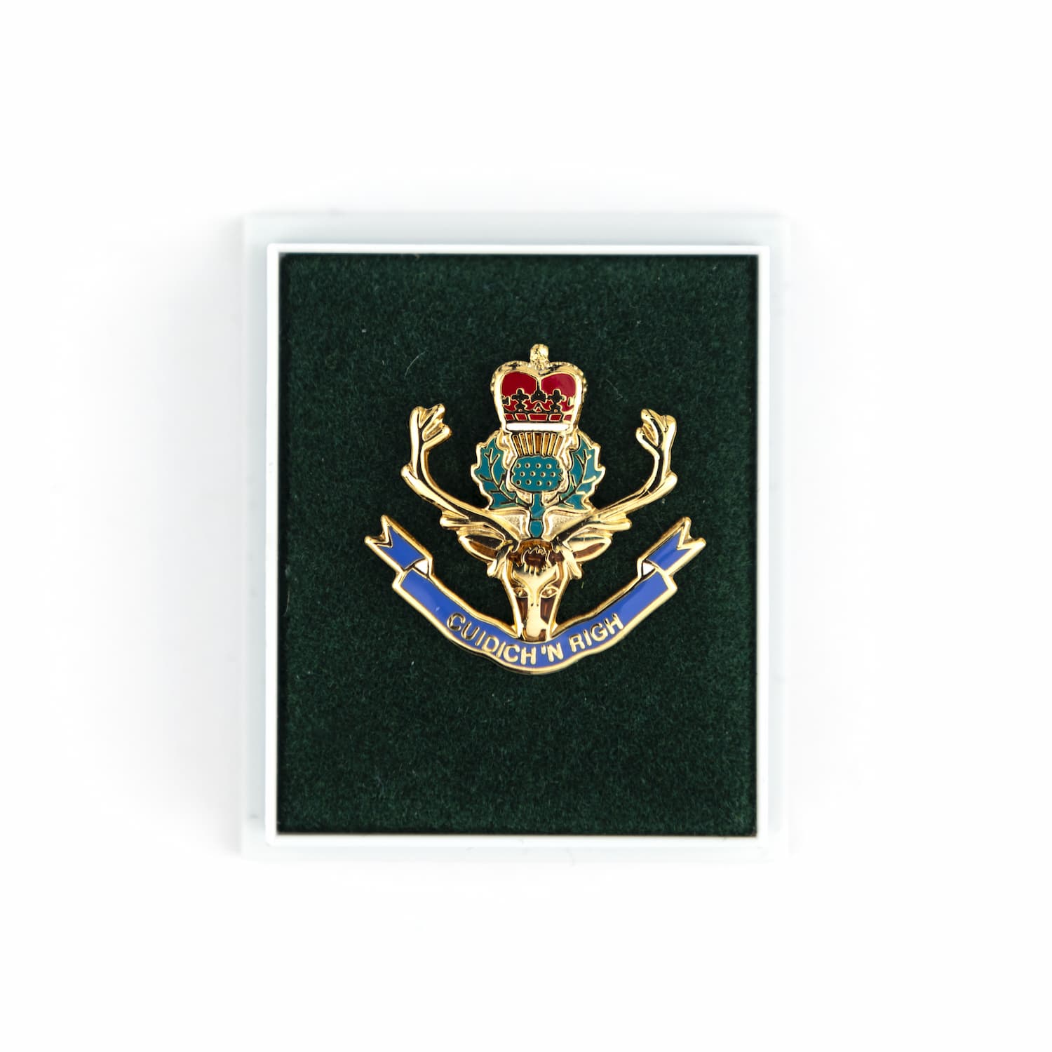 Queen's Own Highlanders (Seaforth and Camerons) lapel badge