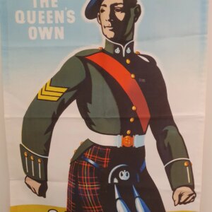 Tea Towel - The Queen's Own Cameron Highlanders