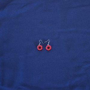 Poppy Flower Earrings